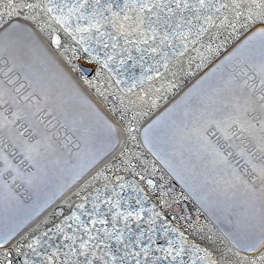 Stolperstein für Bernhard Quappe