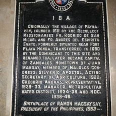 Iba historical marker