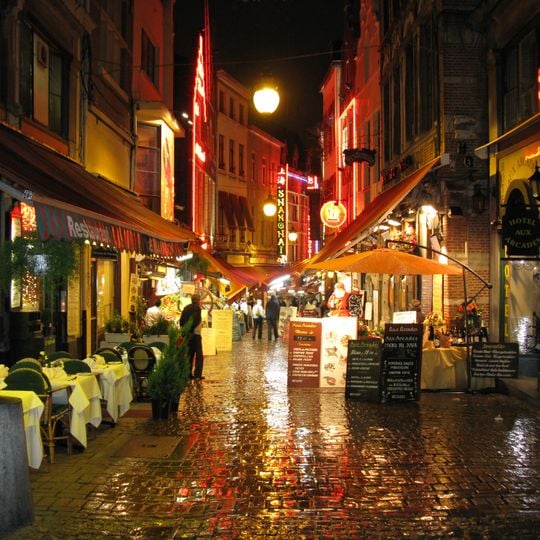 Rue des Bouchers - Beenhouwersstraat