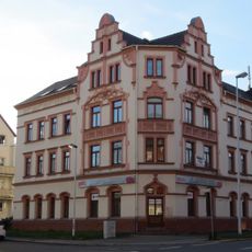 Doppelmietshaus (mit Zwickauer Straße 283) in Ecklage Edisonstraße 2