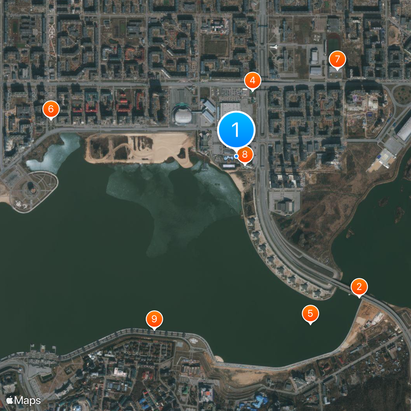 Riviera Waterpark Map