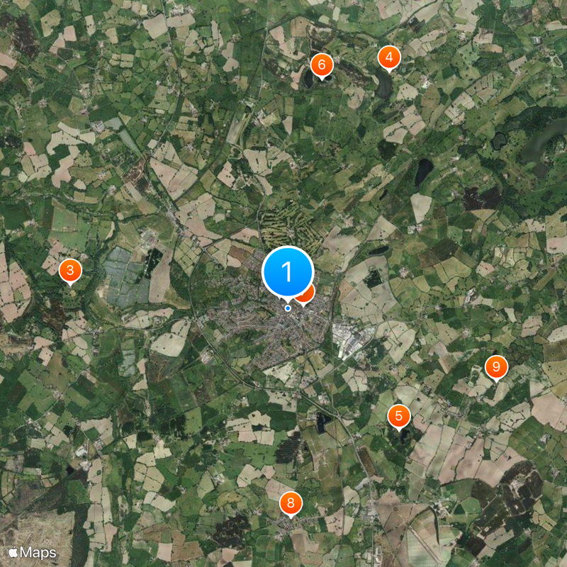 Whitchurch Map