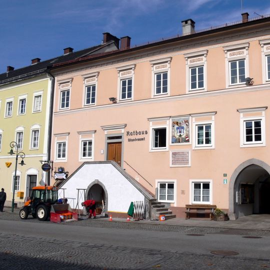Rathaus, ehem. herrschaftliches Brauhaus des Stiftes Schlägl