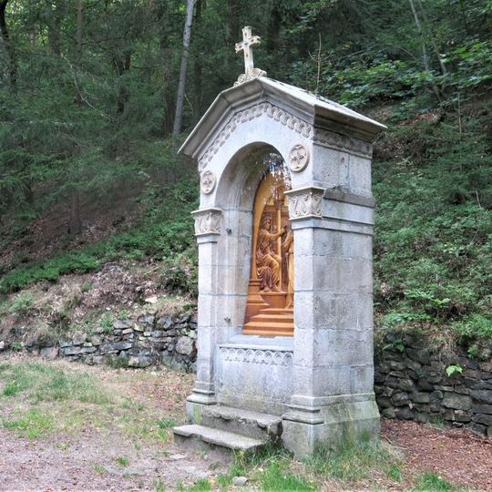 Kaplička zastavení I. na křížové cestě v Nejdku