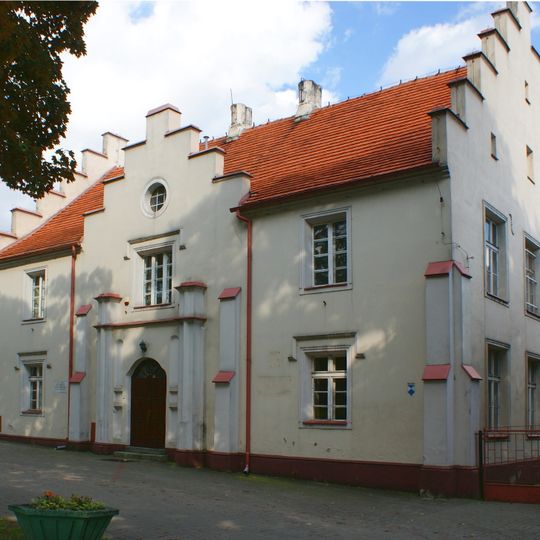 School building at Castle Street in Miloslaw