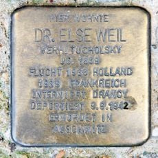 Stolperstein en memoria de Else Weil