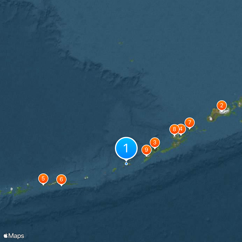 Mount Cleveland Mapa