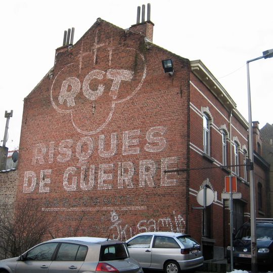 Muurbeschildering RGT-Risques de guerre