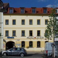 Gasthaus Stadt Dresden (ehemals); Wohnhaus in geschlossener Bebauung Markt 2