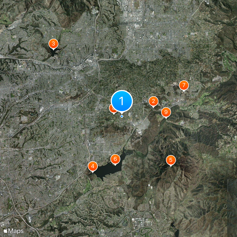 Spring Valley Map