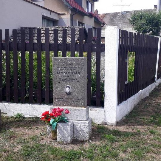 Památník Jana Semotána v Mnichu