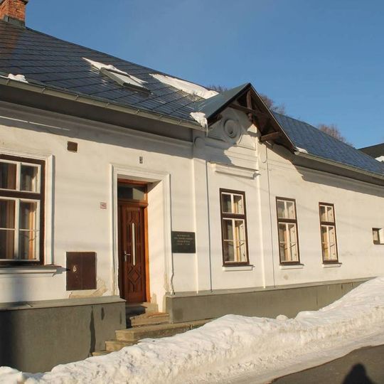 Pamětní deska Václav Rýznar v Horních Studénkách