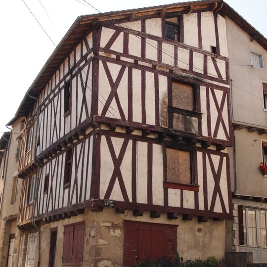 Maison à pans de bois, 4 rue des Portes-d'Ansac