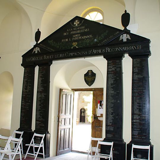 Memorial to the Philhellenes by Touret, Nauplion