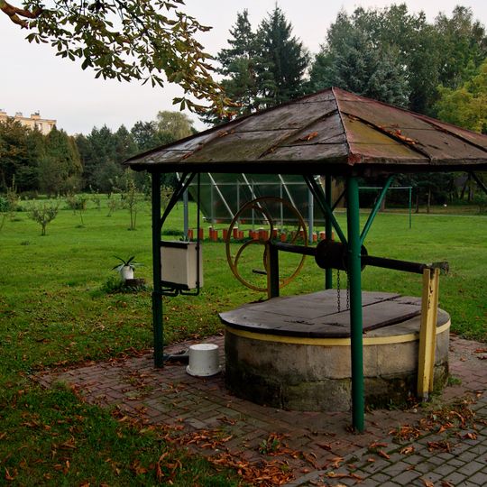 Ogród przyklasztorny w Krośnie