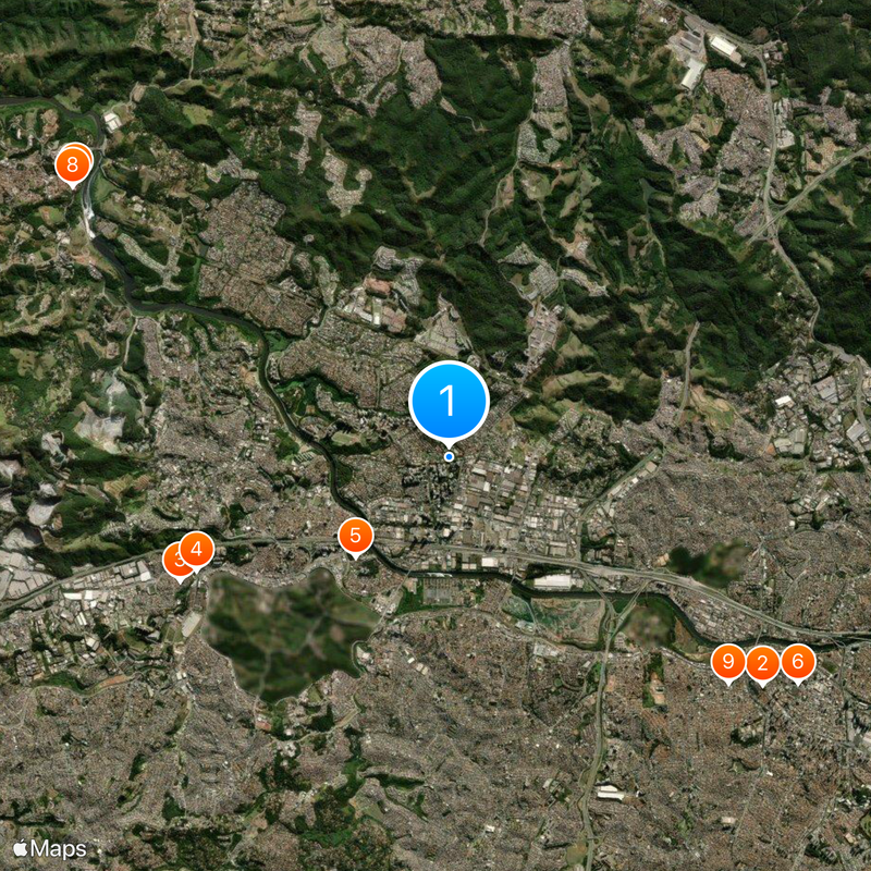 Alphaville Map