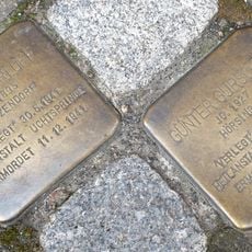 Stolperstein à la mémoire de Lucie Gerloff