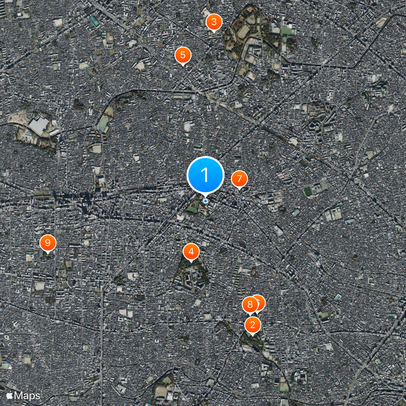 Musashi University Map