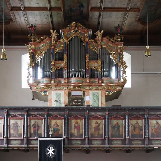 Orgel der Pfarrkirche Bartholomäberg