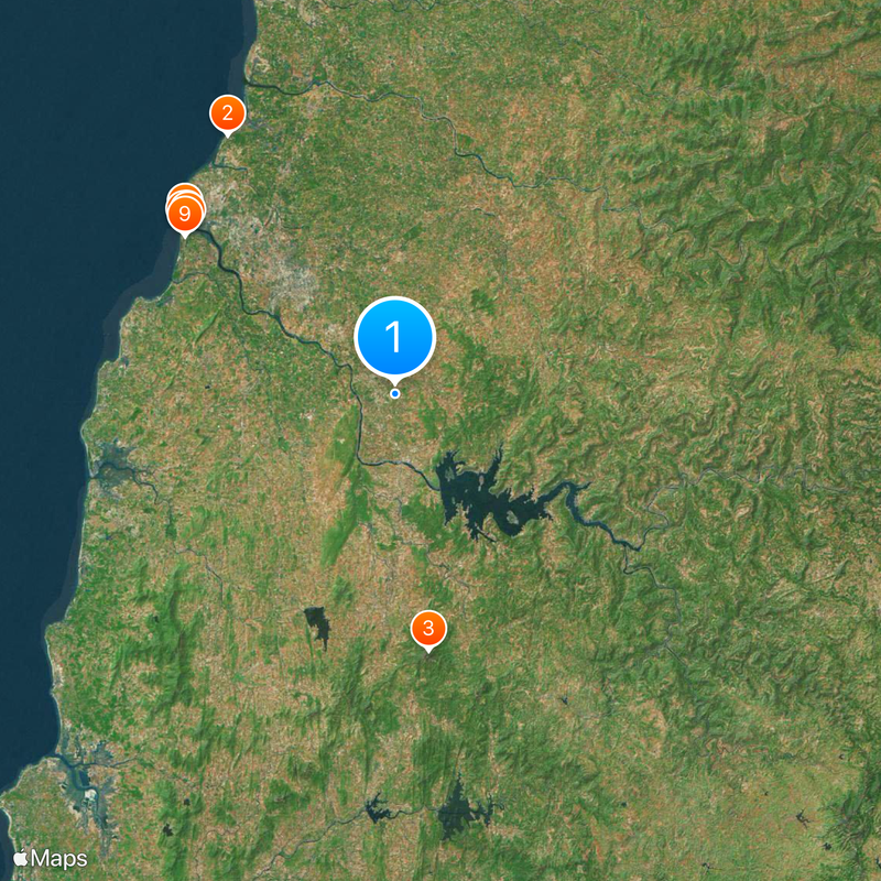 Dadra and Nagar Haveli district Map