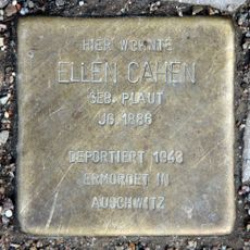 Stolperstein dedicated to Ellen Cahen