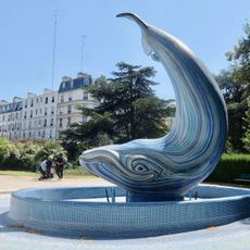 Fontaine de la Baleine Bleue