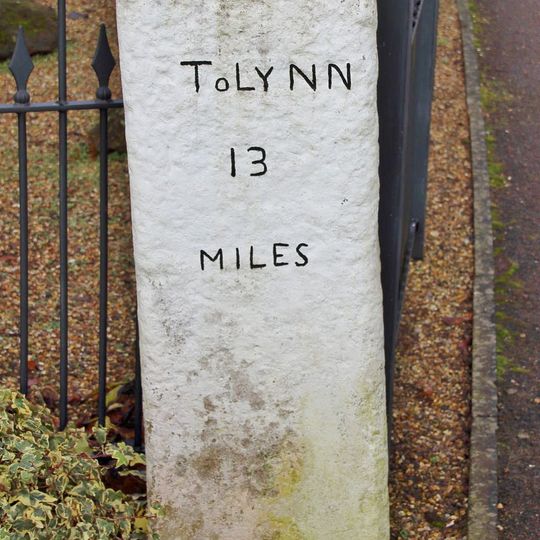 Milestone, Opposite The Blue Bell