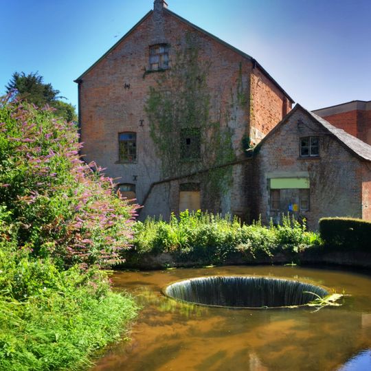 Town Mill And Circular Weir To North West