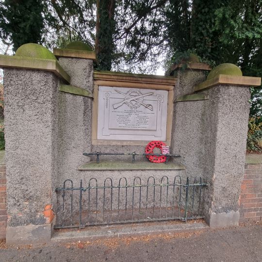 Chaddesden War Memorial