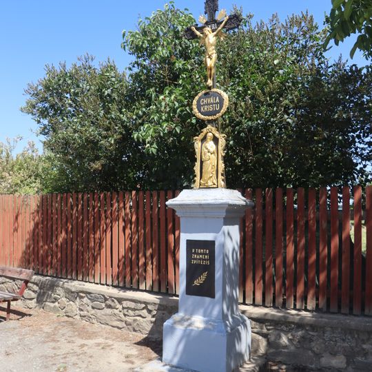 Kříž na západním okraji Sedlce