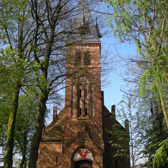 Zespół kościoła ewangelickiego, ob. rzym.-kat. Najświętszego Serca Pana Jezusa
