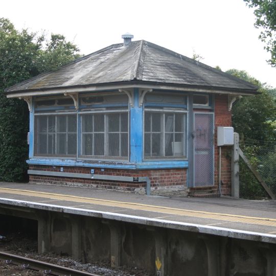 Holmwood Station Platform Signal Box