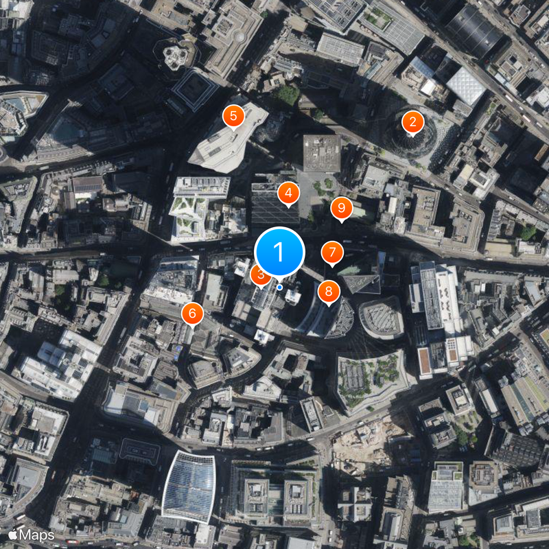 East India House Mapa