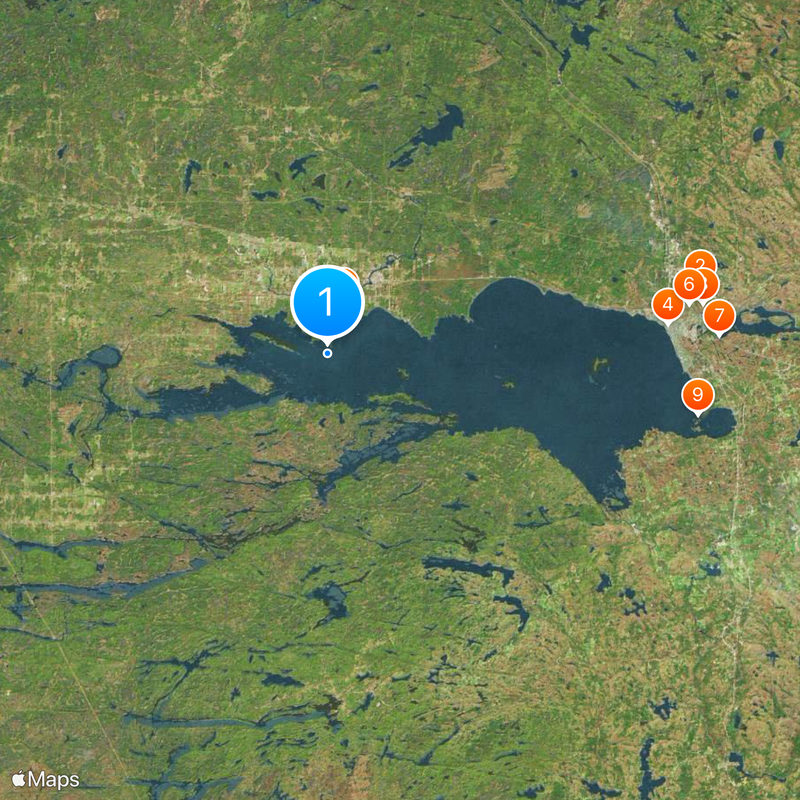 Lake Nipissing Map