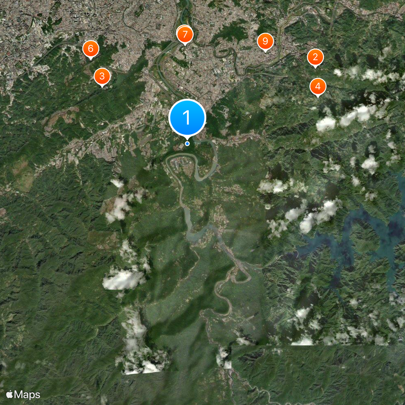 Xindian District Map