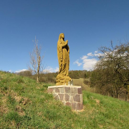 Socha Panny Marie ve Vranové Lhotě v části Vranová