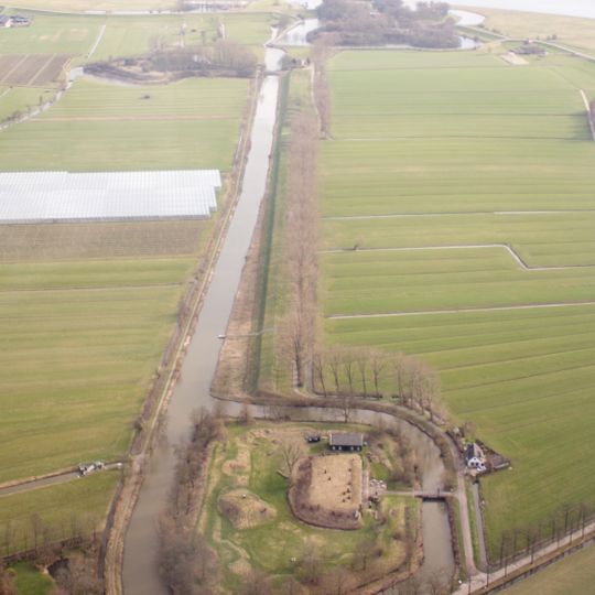 Inundatiekanaal naar Fort Honswijk