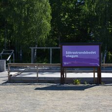 Sätrastrandsbadet, outdoor gym