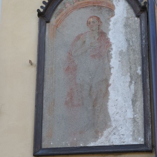 Opera d'arte, chiesa cattolica, murale