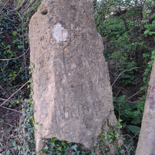 Milestone At Grid Ref Sp 2038 4425