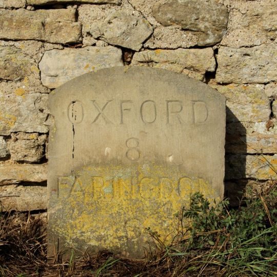 Milestone Approximately 28 Metres West South West Of Crossways