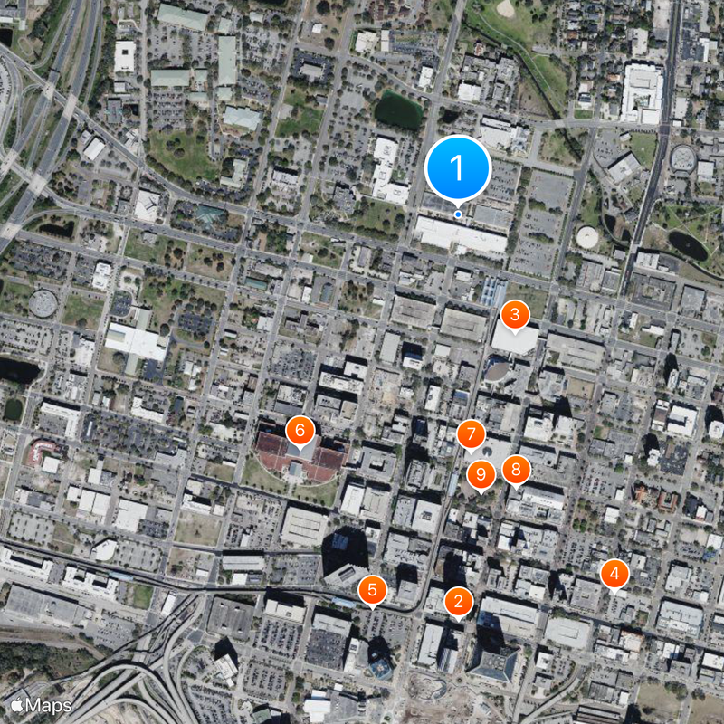 Florida State College at Jacksonville Map