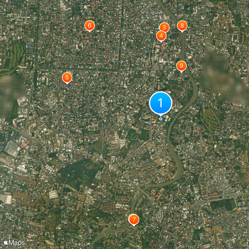 Montfort College Map