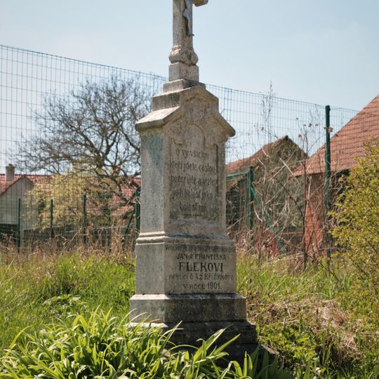 Wayside cross in Křižínkov