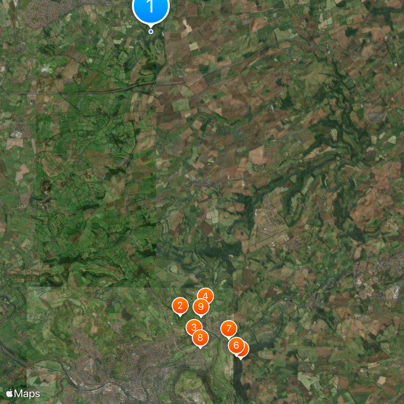River Avon Map