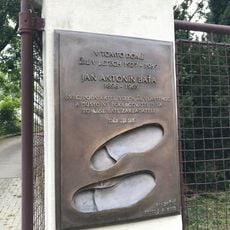 Pamětní deska J. A. Bati ve Zlíně