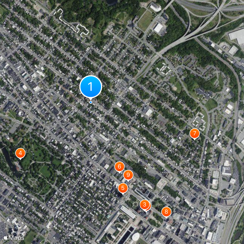 Capital District Mappa