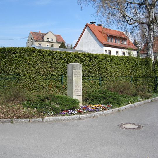 Gedenkstein Weltkriege Gompitz