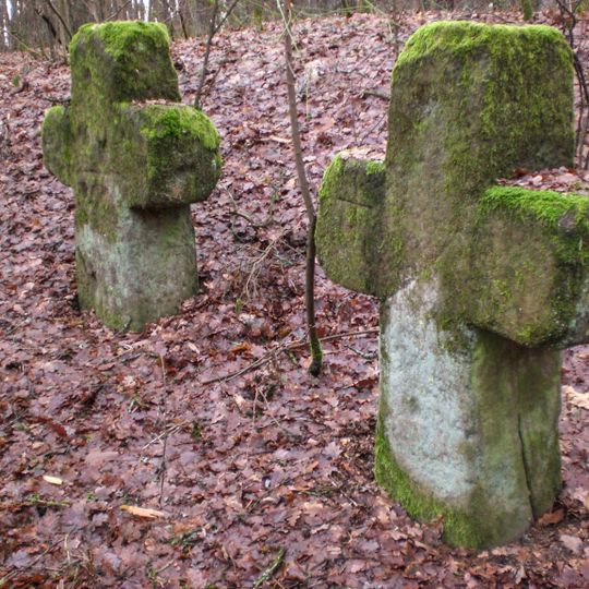 Zwei Steinkreuze bei Röthenbach b. Sankt Wolfgang