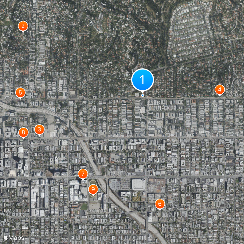 Immaculate Heart Middle & High School Map